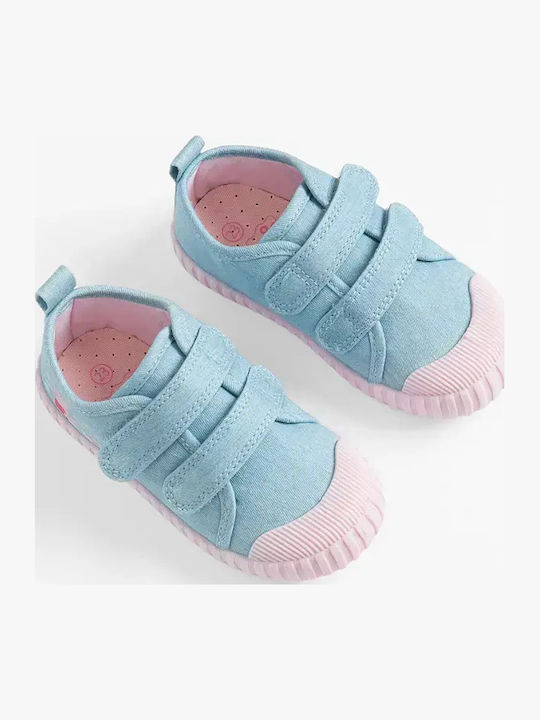 Kinder Sneaker mit Bügel- und Schleifenverschluss Blau