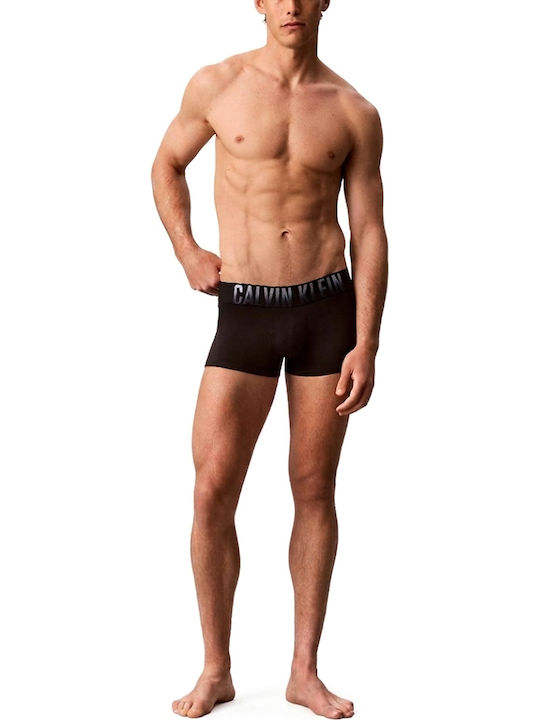 Trunk Men's Boxers Black-Burgundy-Light Blue 3Pack