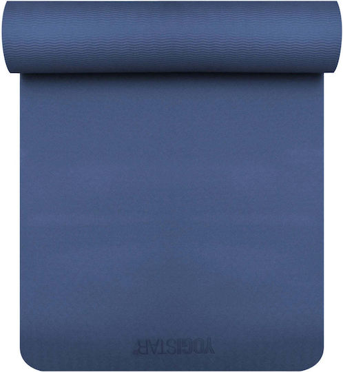 Yogistar Yogistar Trainingsmatte Blau mit Tragegurt (180x60x1cm)