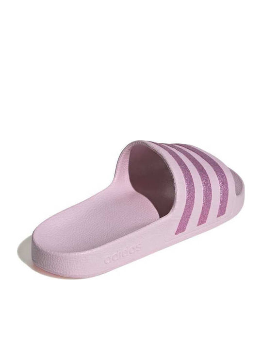 Adilette Aqua Slides Slides in Turquoise Colour