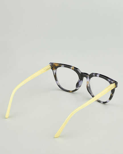 Ochelari de citit +4.00 în culoare galbenă S8525-galben-4