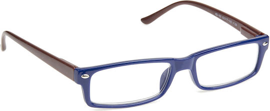 Sequoia Lesebrillen +3.25 in Blau Farbe HD-150