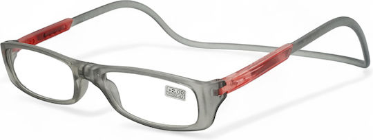 Reading Glasses +2.50 with Magnet in Grey Colour AG-A008