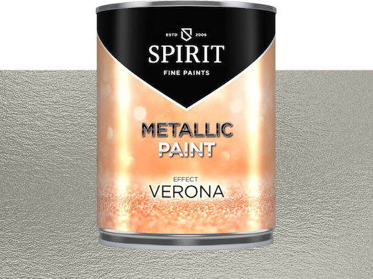 Spirit Verona Ефектна Боя Металически Перлени Частици 1л Сребрист
