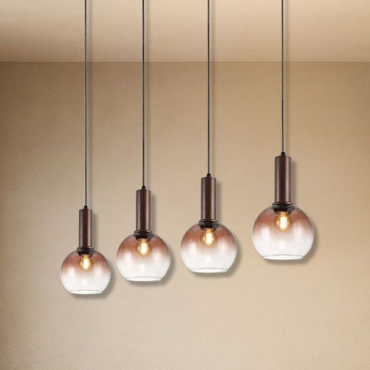 Vivalux Brown Rail Pendant Light