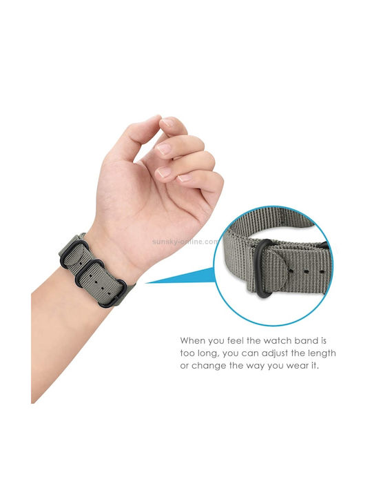 xDfind Tragbare Bänder Rostfreier Stahl Graue (Galaxy Watch Active 2)