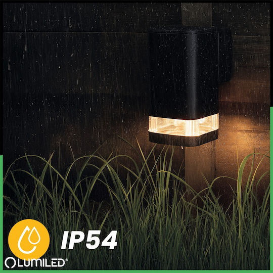 Iluminat Exterior De Grădină Iluminat Montat Pe Perete Fațadă Gu10 Led Ip54 Epsilo Lumiled