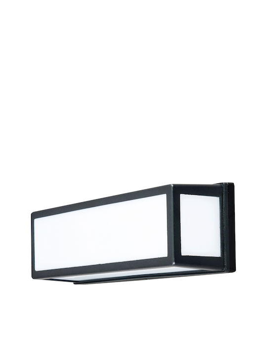 Garden Light E27 Wall-Mounted Rectangular Motion Sensor Facade Domlo Lumiled