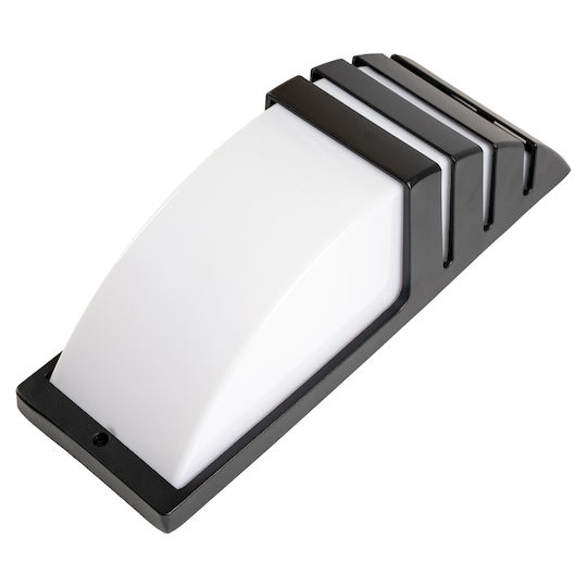 Lampa De Grădină E27 Led Iluminat Exterior Montat Pe Perete Fațadă 35cm Lecos Lumiled