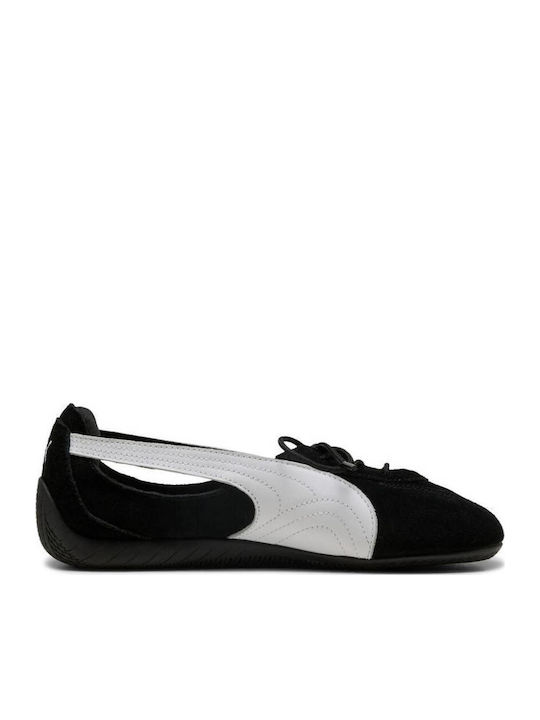 Speedcat Speedcat Women's Ballerina Shoes in Black Colour
