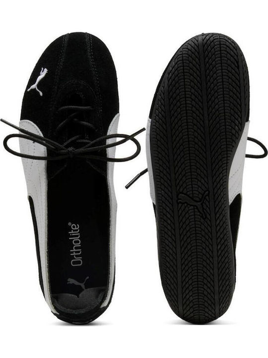 Speedcat Speedcat Women's Ballerina Shoes in Black Colour