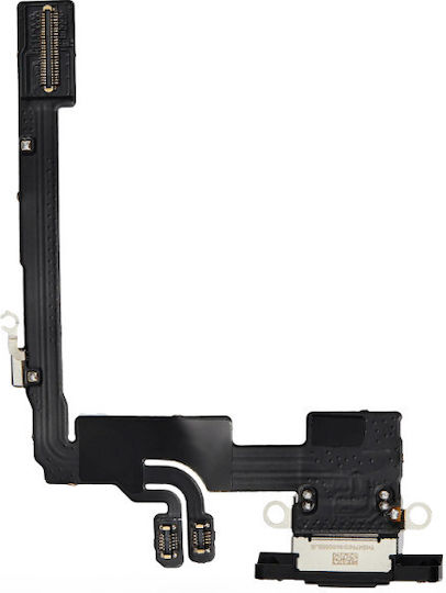 Apple iPhone 16 Pro Anschluss Zum Aufladen Flex Kabel Schwarz Titan OEM