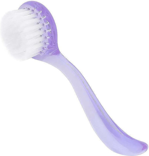 Wd Nagelzubehör – Rundes Bürste für Maniküre Pediküre mit Griff Verschiedene Farben 13cm