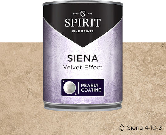 Spirit Siena Декоративна мазилка Pearl Sheen Cloud Tool 1l Бежова