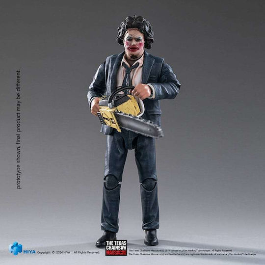 Texas Chainsaw Massacre 1974 Exquisite Mini Action Figure Scale 1/18 Pretty Woman Mask Size 11cm