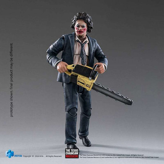 Texas Chainsaw Massacre 1974 Exquisite Mini Action Figure Scale 1/18 Pretty Woman Mask Size 11cm