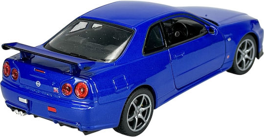 Welly Gt-r Количка Мащаб 1:24