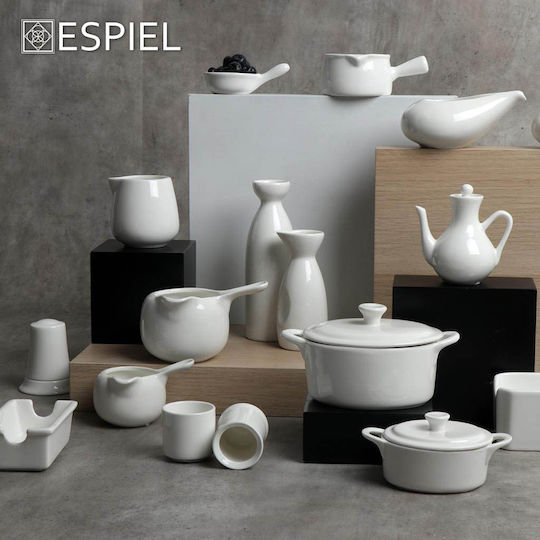 Espiel Siders Sauciere aus Porzellan Weiß 200ml