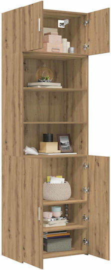 Bookcases Artisan Brown (2 Pieces) 70x42.5x225cm