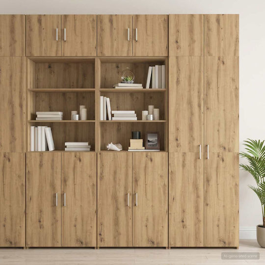 Bookcases Artisan Brown (2 Pieces) 70x42.5x225cm