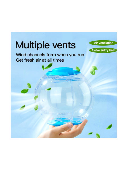 Hamster Exercise Ball 14cm – Reinforced Safety Screws – Multiple Ventilation – Pp Plastic – Pink