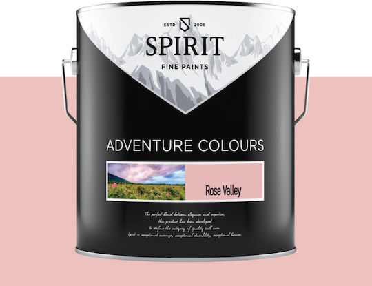 Spirit Adventure Colours Розова Долина Стенна Боя Лесна За Поддръжка Чиста 2.5л Розова