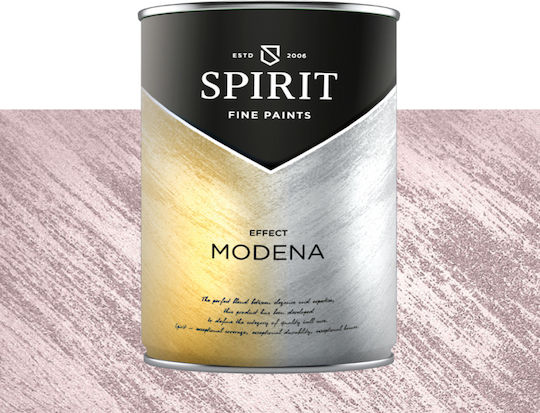 Декоративна Боя Spirit Modena Кварцов Пясък Перлени Пигменти 1л Розов Прах