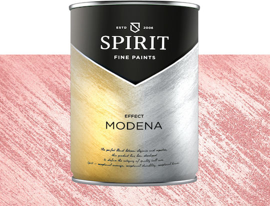 Декоративна Боя Spirit Modena Quartz Пясъчен Перлен Пигмент 1л Розова Праскова
