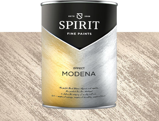 Декоративна Боя Spirit Modena Quartz Пясъчен Перлен Пигмент 1л Бежов