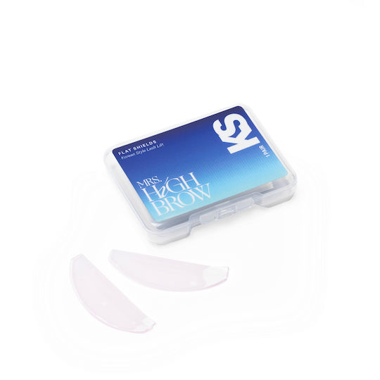 Mrs.highbrow Korean Flat Shields – Professional Lash Lift Perne din silicon