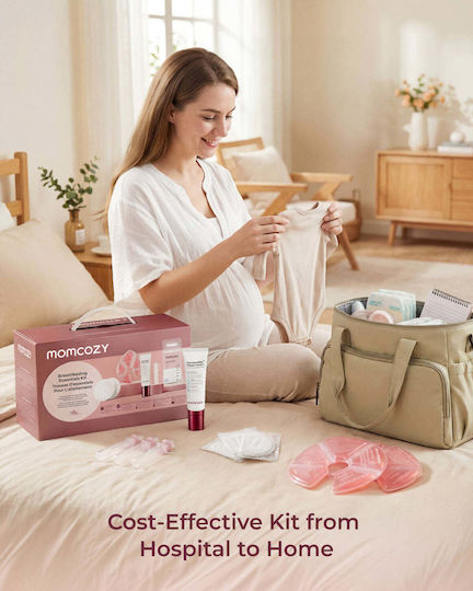 Momcozy Миещи се Накладки за гърди 5ml 73бр
