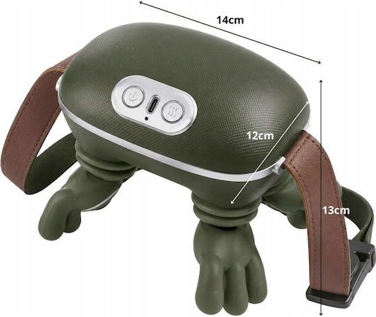 Verk Group Shiatsu Massage Device for the Neck, Head, Back, Legs & Hands with Infrared Heat