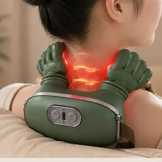 Verk Group Shiatsu Massage Device for the Neck, Head, Back, Legs & Hands with Infrared Heat