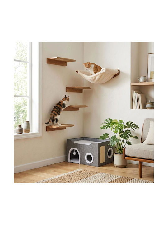 Relaxdays Grey Scratching Post 60x40x34cm