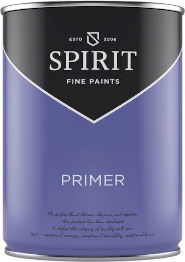 Комплект За Боядисване До 15 М² Покривна Повърхност Spirit Infinity Finish 15 Интериорна Бяла Боя С Яйчен Мат Праймер Аксесоари