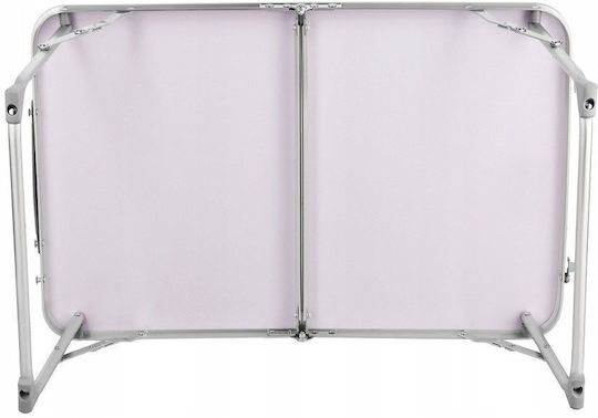 Nils Folding Aluminum Camping Table 40x60cm Blue