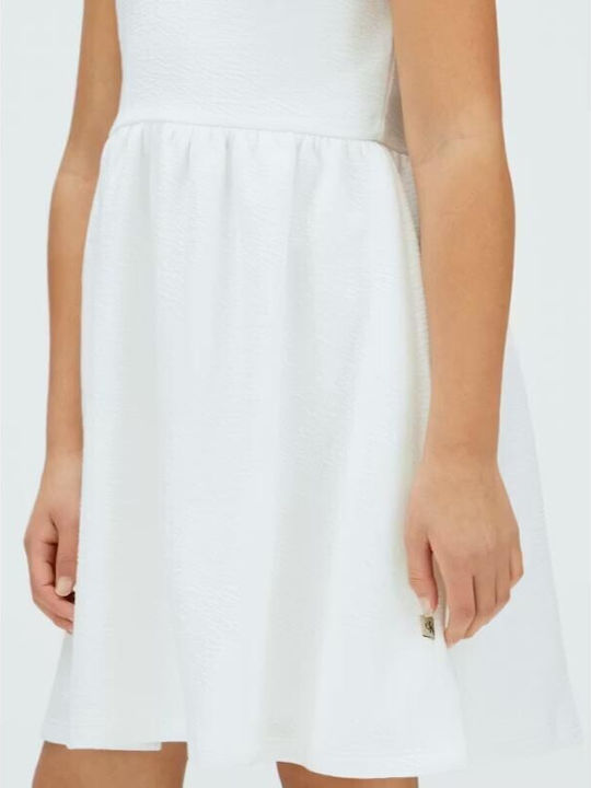 Mädchenkleid Weiß