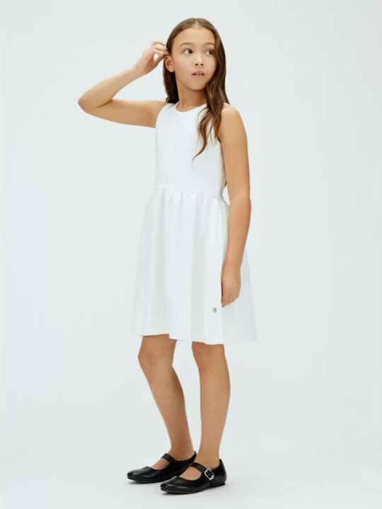Mädchenkleid Weiß