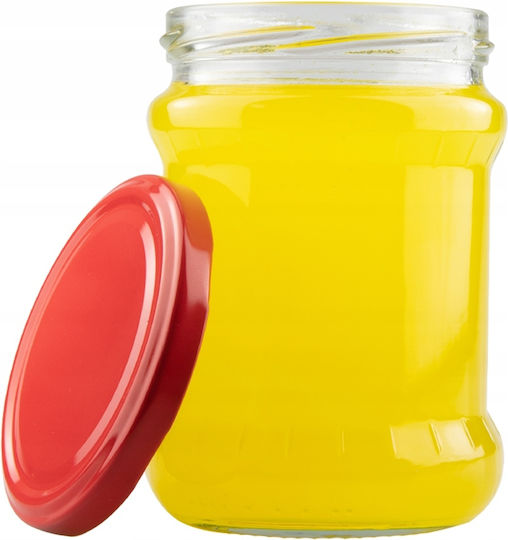 8x Βάζα 500 Ml Μαρμελαδα Κονσερβα Κρεας Μελι