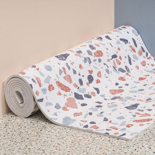 DOIY Terrazzo Матрак за фитнес Йога Многоцветен с преносима дръжка (173x60x0.6см)