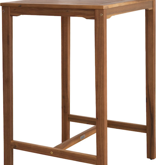 Bar Table Ruen with 2 Stools 65x65cm
