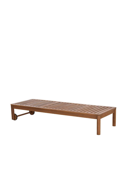 Șezlong Bej 200x70x89cm