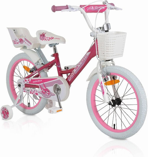 Byox Lovely 18" Kids Bicycle BMX Pink