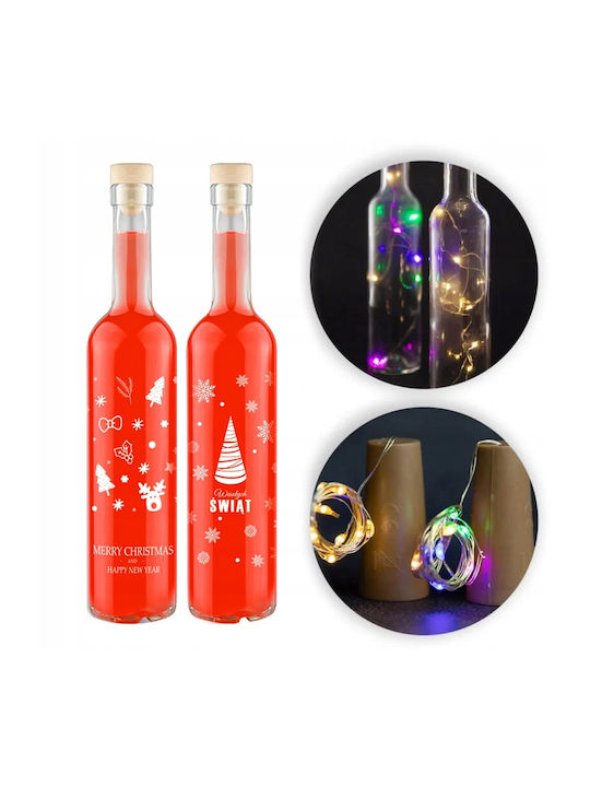 Bimberek Christmas Glass Bottle Trees 30cm 500ml Bimberek Christmas Glass Bottle Trees 30cm 500ml