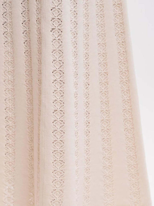 Pencil Maxi Skirt Ecru