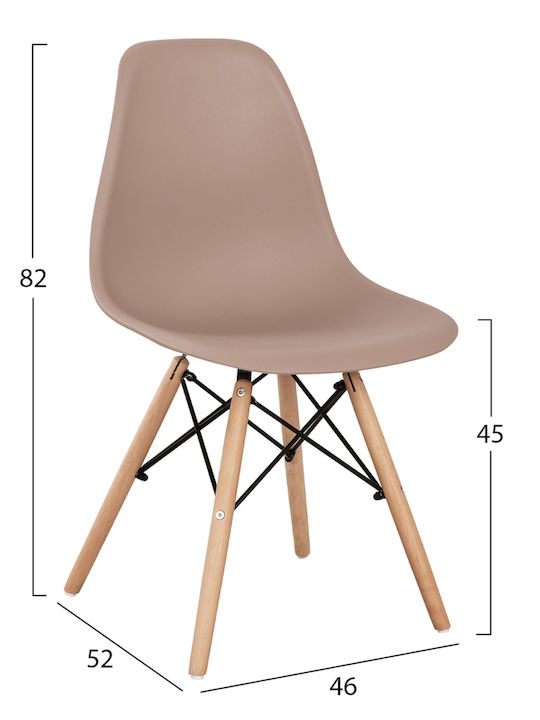 Jafaru Esszimmermöbel-Set mit 2 Stücken 90x90cm