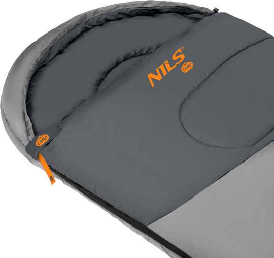 Nils Sac de dormit Single de vară Extreme Anthracite Orange