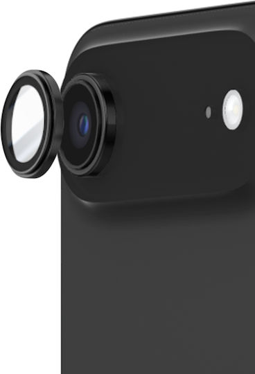 RhinoShield Stoßfestes Gehärtetes Glas Bildschirmschutz Für Iphone Air Schwarz Transparent