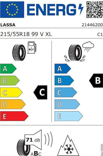 Winter Tire Lassa Competus-winter2+ 215/55r18 99v Xl