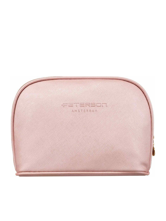 Women's Travel Cosmetic Bag Made Eco Leather Peterson